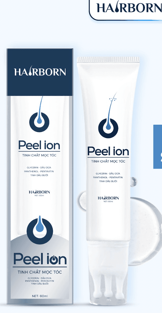 Tinh Chất Lăn Mọc Tóc HAIRBORN 5in1 60ml – Giảm Gãy Rụng, Dưỡng Tóc Chắc Khỏe, Dễ Sử Dụng