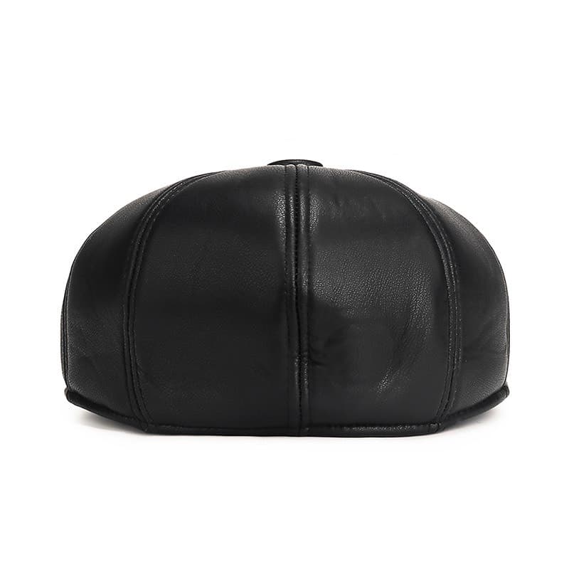 Mũ Da Nam Giữ Ấm Mùa Đông 3in1 – Mũ Lưỡi Trai & Mũ Nồi Có Bịt Tai Cao Cấp