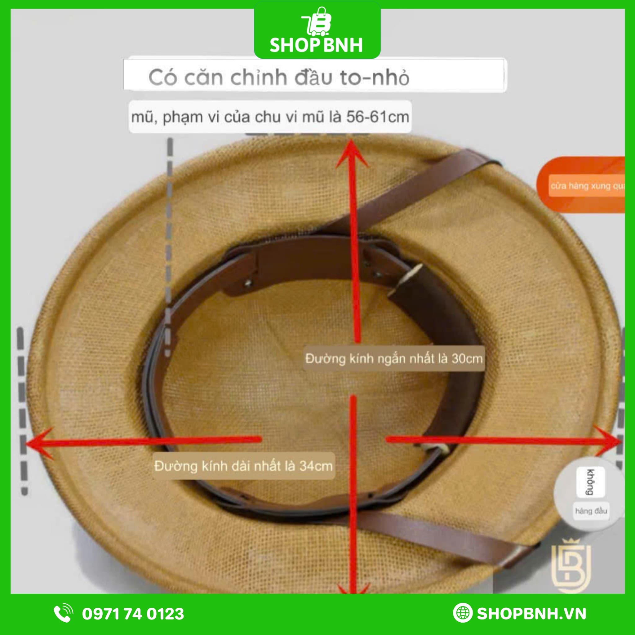 Mũ cói vành rộng gắn cờ Việt Nam – Mũ đi biển form cứng cao cấp, chống nắng, có chỉnh size 56–61cm