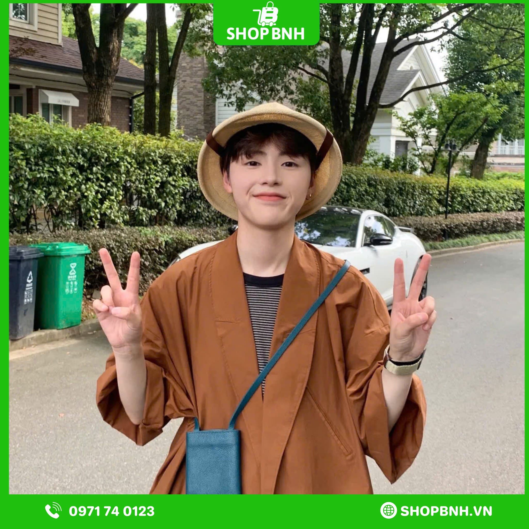 Mũ cói vành rộng gắn cờ Việt Nam – Mũ đi biển form cứng cao cấp, chống nắng, có chỉnh size 56–61cm