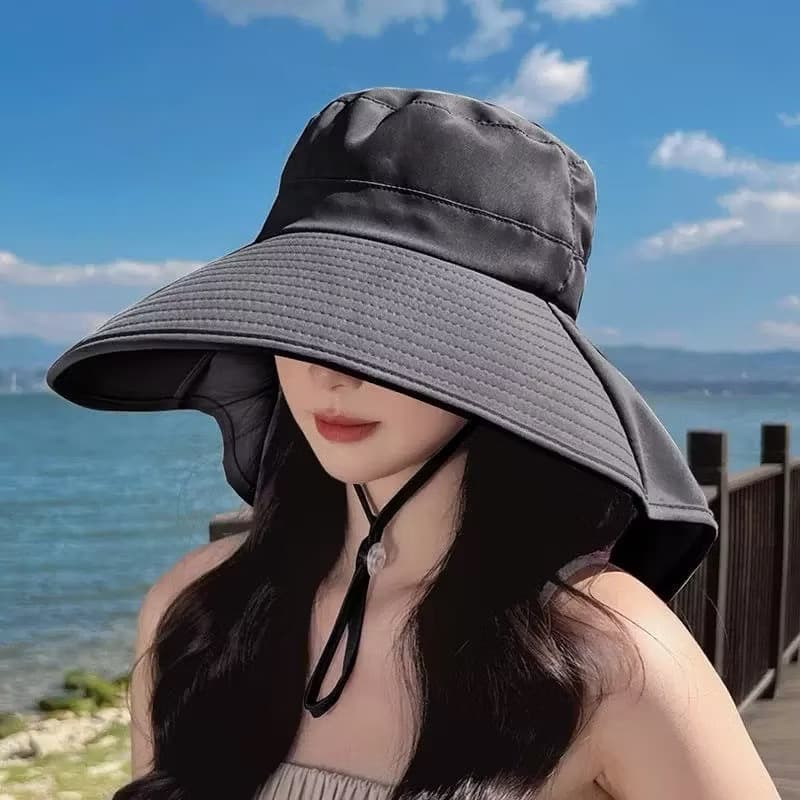 Mũ Vành Rộng Chống Nắng Nữ Kiểu Mới – Chống Tia UV, Chống Thấm, Thời Trang Cao Cấp