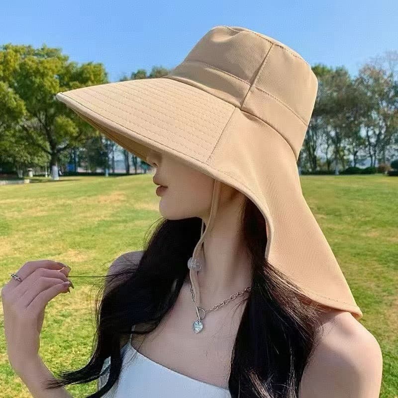 Mũ Vành Rộng Chống Nắng Nữ Kiểu Mới – Chống Tia UV, Chống Thấm, Thời Trang Cao Cấp