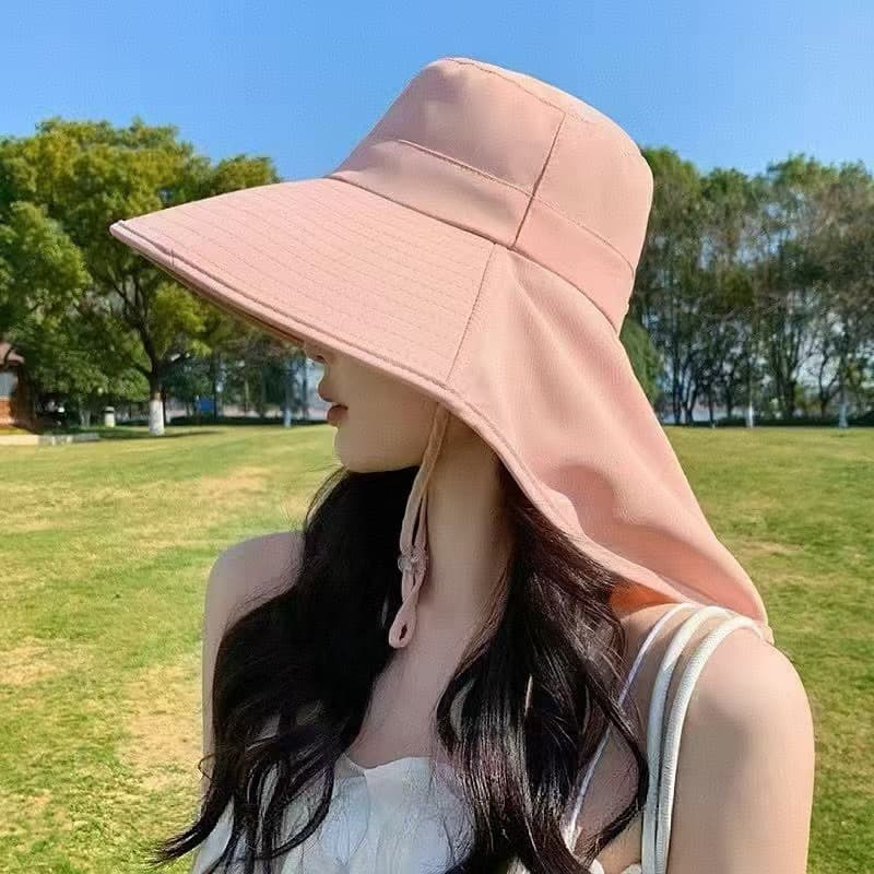 Mũ Vành Rộng Chống Nắng Nữ Kiểu Mới – Chống Tia UV, Chống Thấm, Thời Trang Cao Cấp